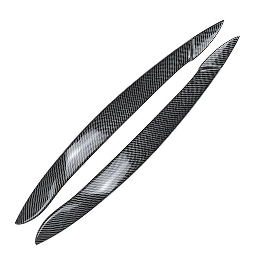 Carbon Fiber Headlight Eyelid Trim for BMW X5 E70 (2008–2013)