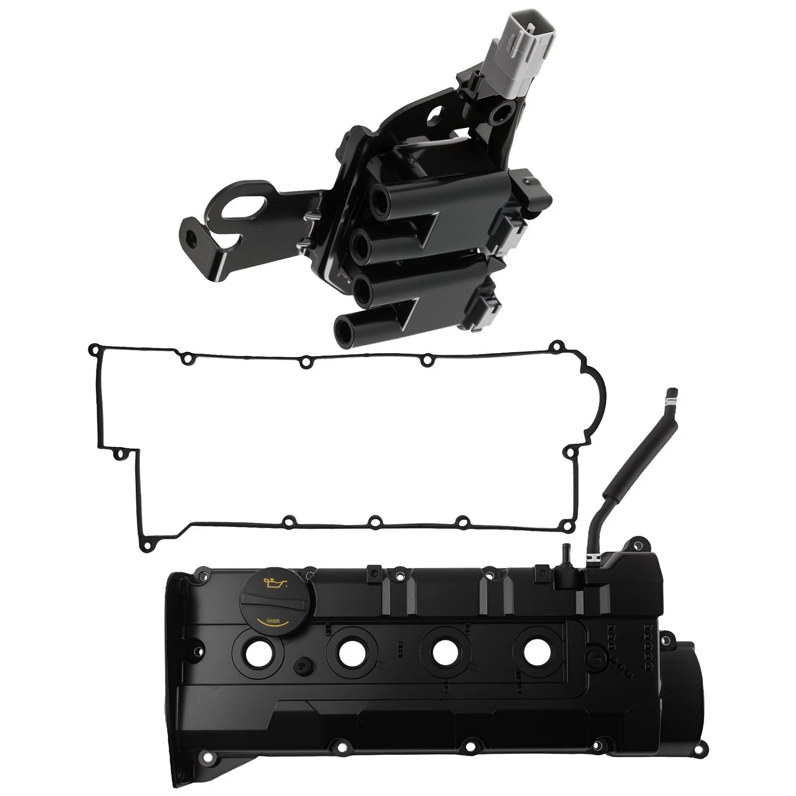 Aluminum Valve Cover & Ignition Coil for Hyundai Tucson 2005–2009