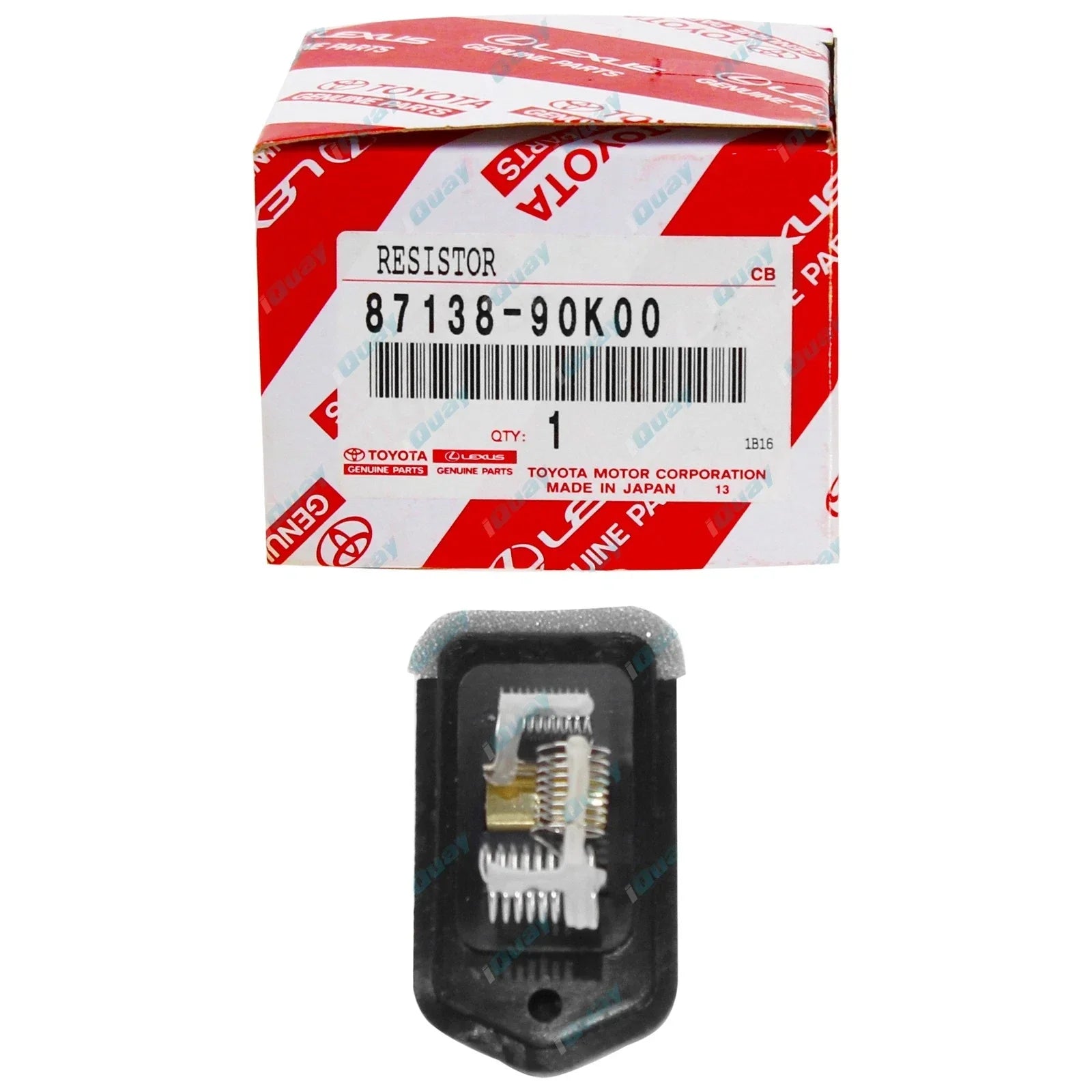 Genuine Toyota Heater Fan Resistor for Landcruiser FJ75 4.0L 6cyl (1984-1992)