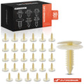 30Pcs Nylon Door Trim Panel Retainer Clips Double Head for GM (7.94mm, 1999–2024)