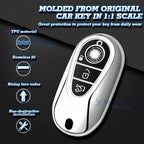Soft TPU Full Covered Remote Key Shell for Mercedes-Benz E-Class (2024-2025)