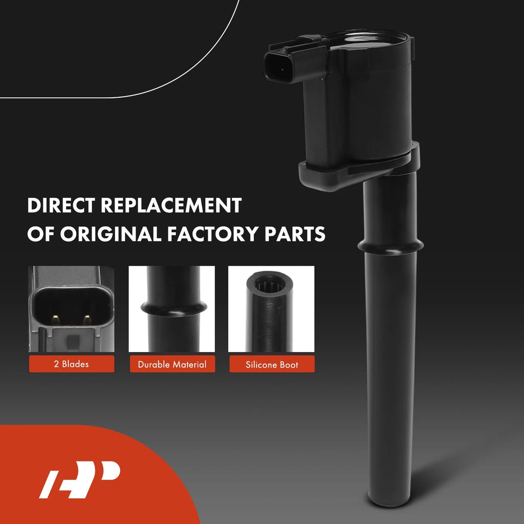 Set of 8 Ignition Coils and Iridium Spark Plugs for Ford Mustang