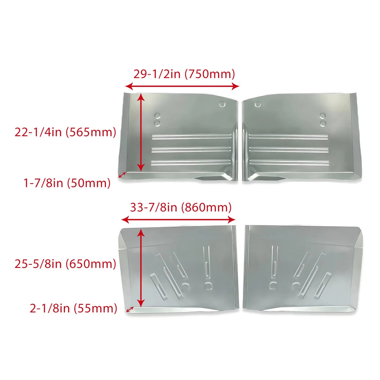 Floor Pans for 1955-1957 Chevy Chevrolet All Models