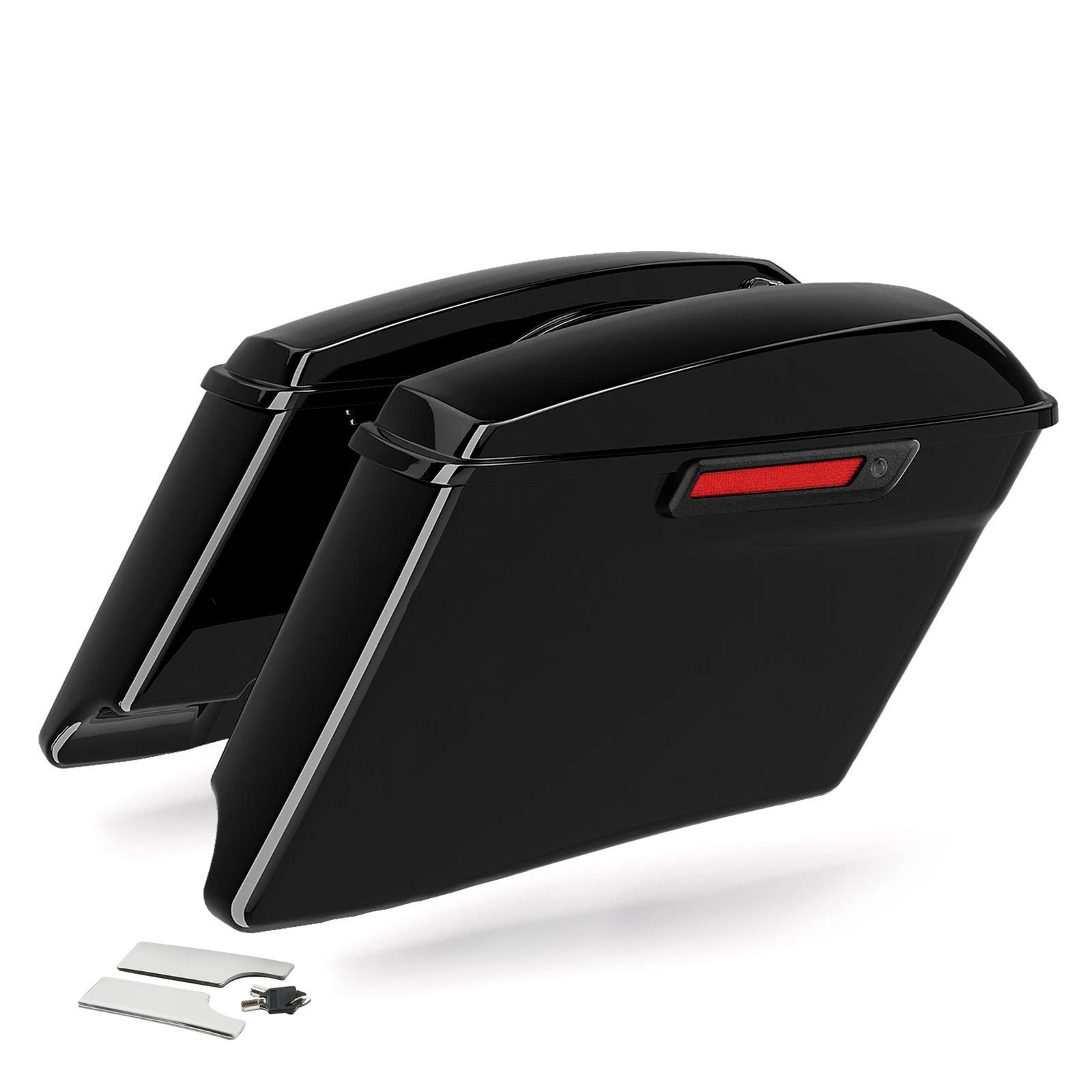 4" Stretched Extended Hard Saddlebags for Harley Electra Glide (2014–2024)