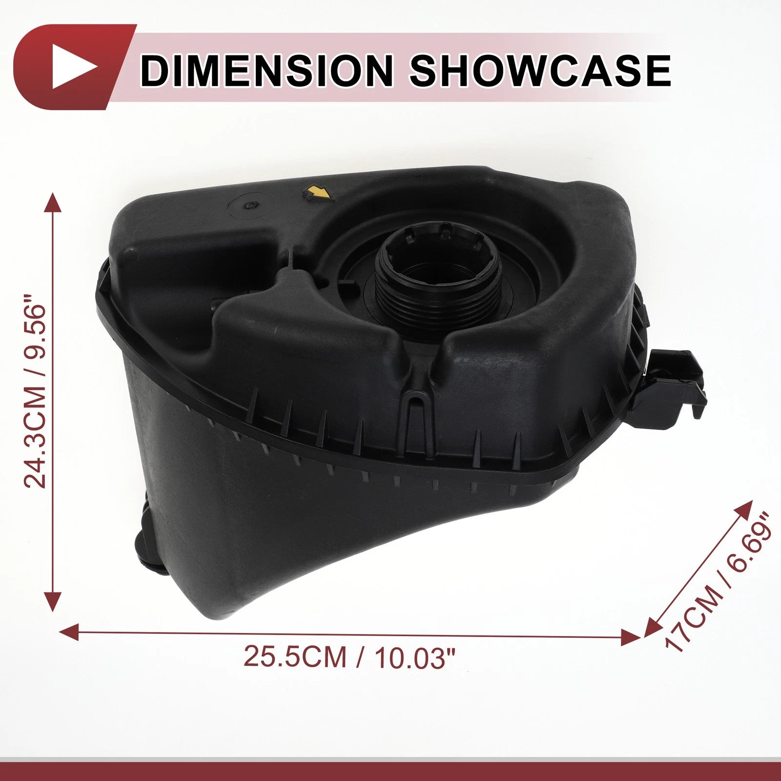 Coolant Expansion Overflow Tank No. 17139846642/17139884859 for BMW G30 G32 G12 (2017–2023)