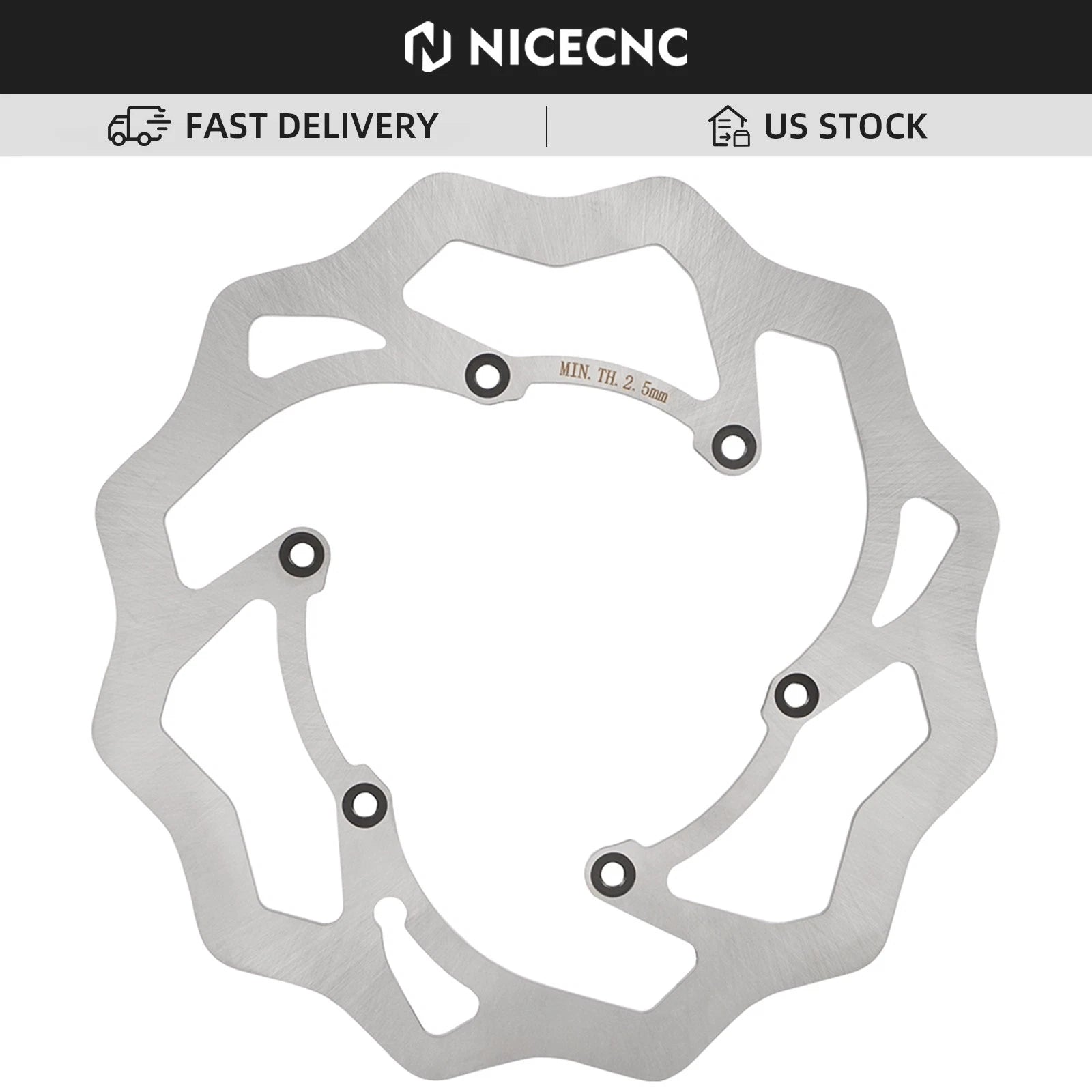 Front Brake Disc Rotor 260mm for Beta RR XTrainer 250 300 390 430 498 (2013–2024)