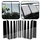 1 Black Pillar Post Covers for Range Rover HSE (2002-2012)