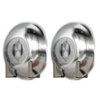 Stainless Steel Pot Lid and Cutting Board Rack for Kitchen (Wall Mounted)