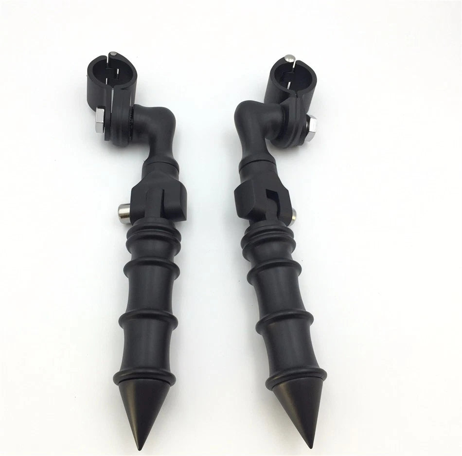 1.5" Black SA Foot Peg for Honda GoldWing VTX1300 Shadow Valkyrie (2001–2010)