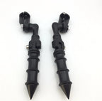1.5" Black SA Foot Peg for Honda GoldWing VTX1300 Shadow Valkyrie (2001–2010)