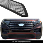 Lower Black Mesh Grille Insert for Ford Explorer (2020-2024)