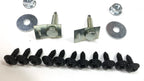 Rear Valance Mounting Hardware Kit Round Screws Nuts for 1965-1966 Ford Mustang