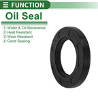 Oil Seal for Rotary Shaft (45x75x10mm) NBR Rubber High Pressure