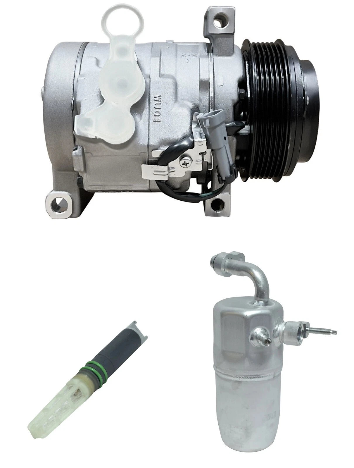 AC Compressor Kit Replacement for Chevrolet Silverado 3500 HD 6.6L (2011–2012)