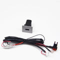 USB-A QC3.0 Fast Charger Socket Panel Mount for Ford Focus (2005-2009)
