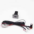 USB-A QC3.0 Fast Charger Socket Panel Mount for Ford Focus (2005-2009)