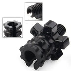CNC M8 Clutch Brake Cable Adjuster Screw for Motorcycle Dirt Bike Black