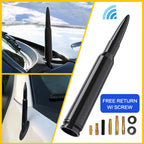 50 Cal Silver Bullet Short Antenna for Ford F150 (2015–2023)