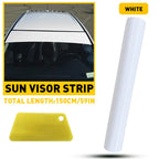 Universal Windshield Banner Decal Sun Strip for Cars (10"x60")