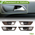 Interior Door Handle Bowl Cover Trim for Honda CR-V (2023–2026) Wood Grain