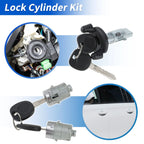 Ignition Lock Cylinder and Door Lock for Chevy Silverado 1500 (No. 704600/702912)