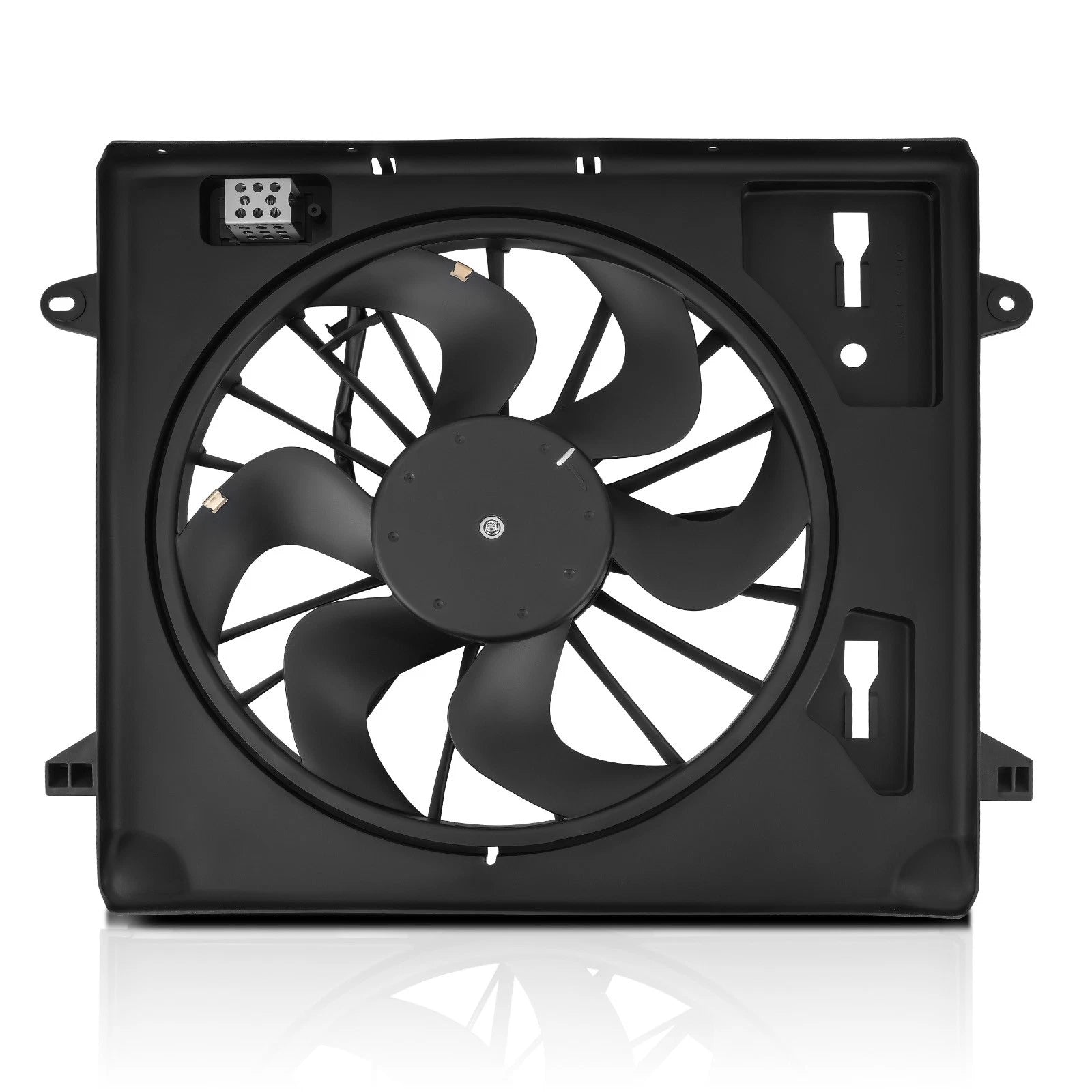 Radiator Cooling Fan Assembly for Jeep Wrangler JK V6 3.8L (2007–2011)