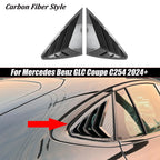 Carbon Look Rear Window Louver Shutter Trim for Benz GLC-Class Coupe (2024)