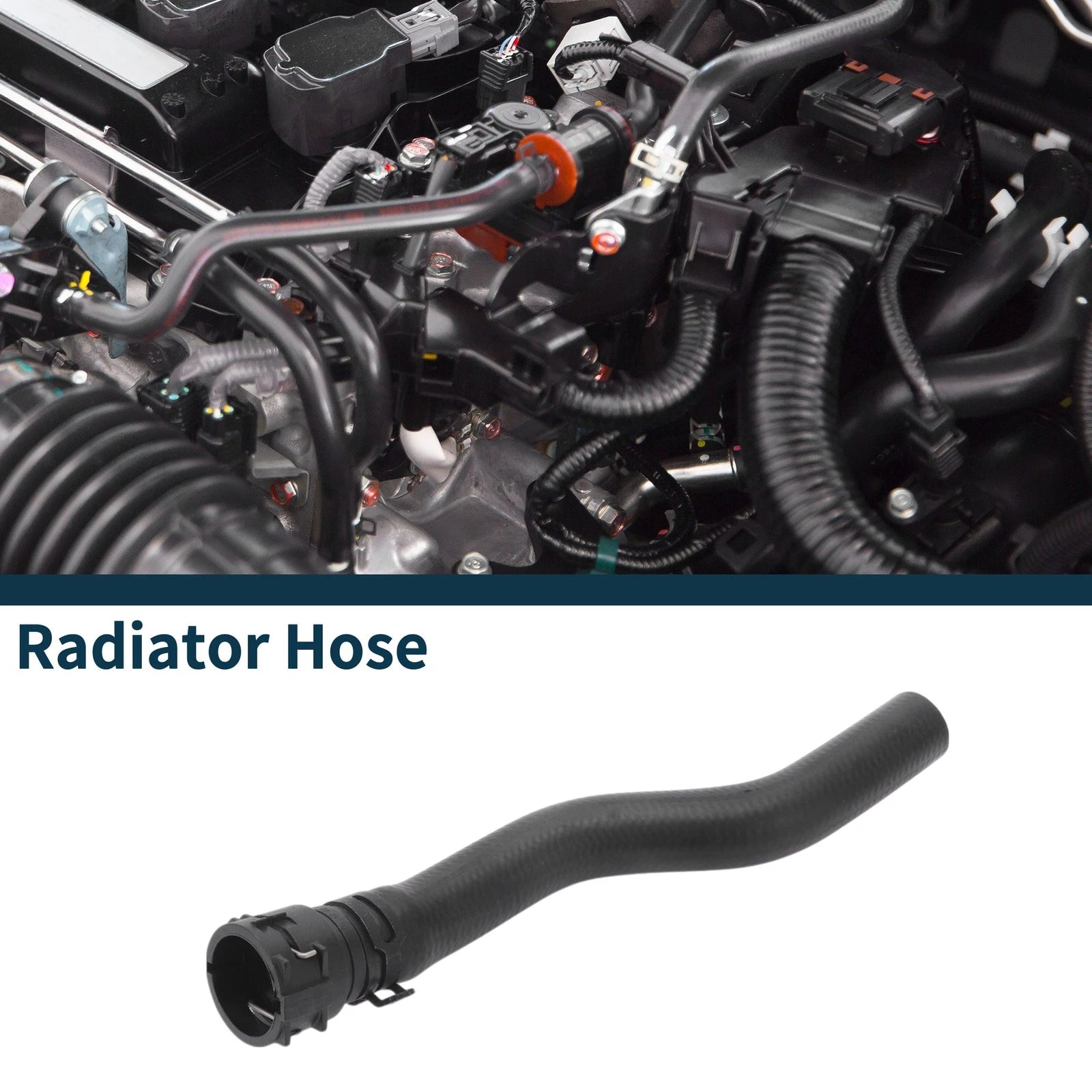 Radiator Hose Coolant Tubes for Volkswagen Golf VI (2013) Rubber Plastic