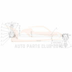 Set of 6 Tie Rods and Sway Bars for Chrysler Concorde (1998–2004)