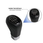 5 Speed Shift Knob Black PU Leather for BMW E36 E46 M3 Z4 E90 E91 E92 M5 E39 (1992–2013)