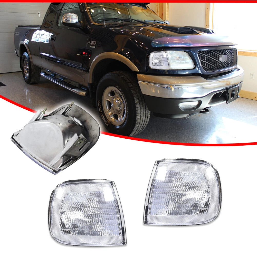 Clear Corner Lights for Ford F150 Expedition (1997–2004)