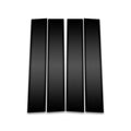 4pc Carbon Fiber Pillar Post Covers for 2005-2019 Chrysler Aspen