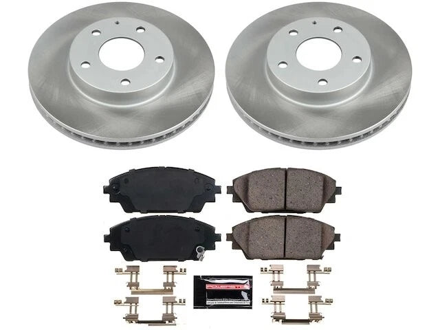 Front Brake Pad and Rotor Kit for Mazda CX-3 (2016–2021) HM765MS