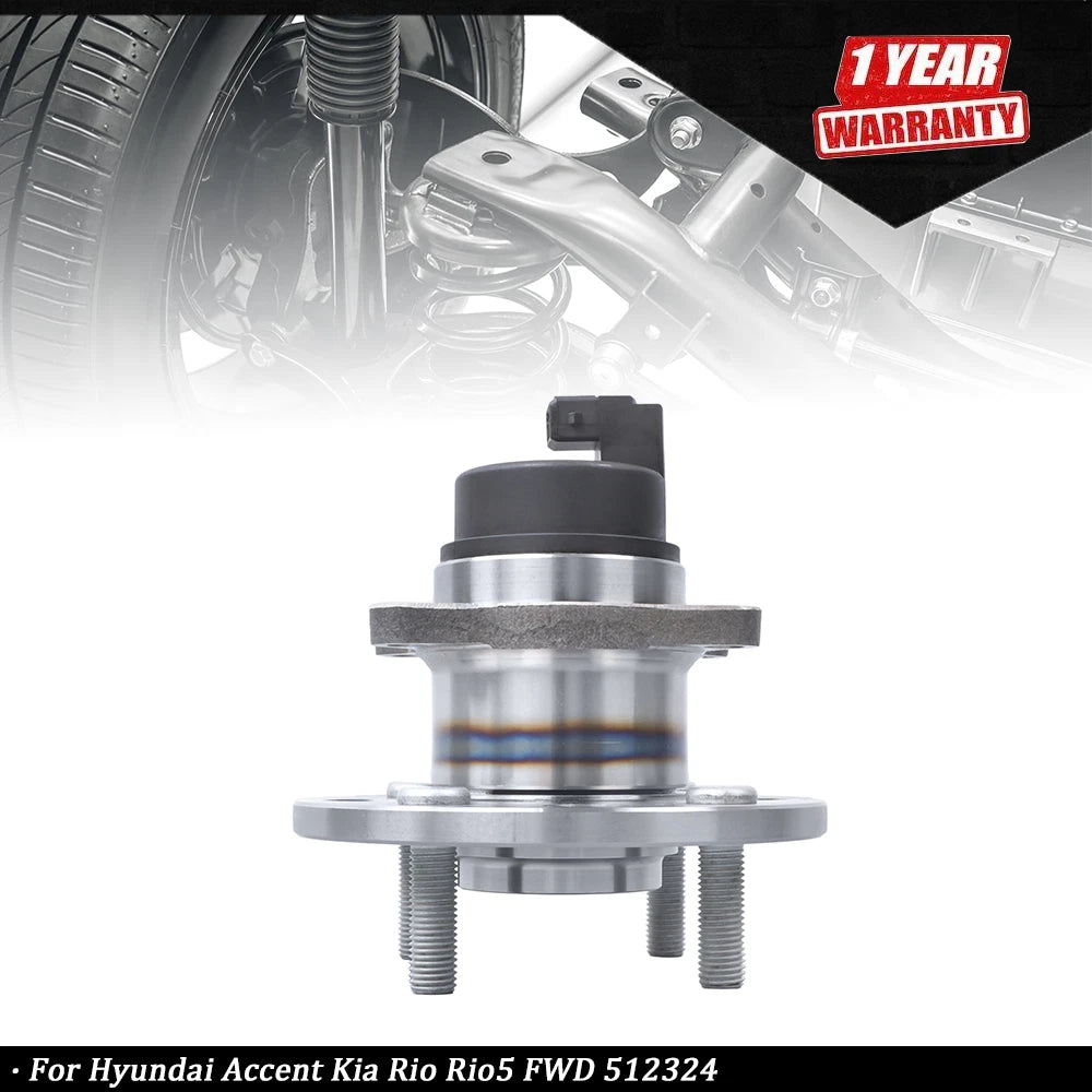 Rear Wheel Bearing Hub for Kia Rio, Hyundai Accent (2006–2011)