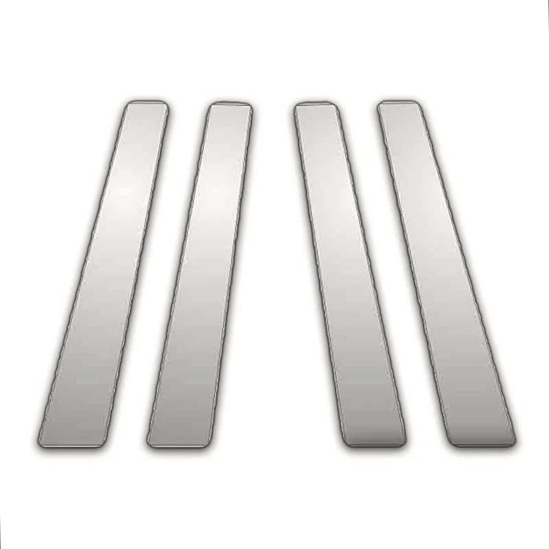 4Pc Chrome Pillar Post Covers for Toyota Prius (2007–2013) Upgrade