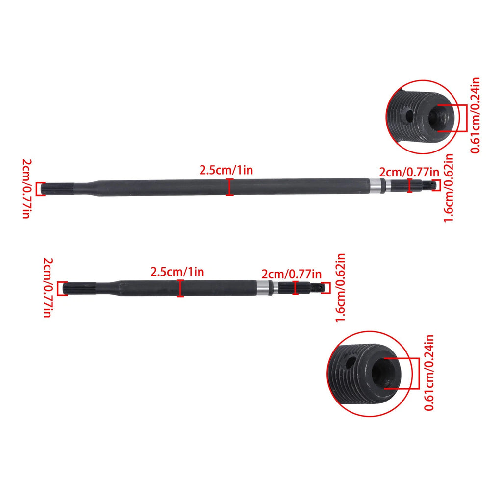 Rear Axle Shaft for EZGO Electric RXV (2008–Present)