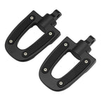 Matte Black Footpegs Footrests for Harley Touring Electra Glide