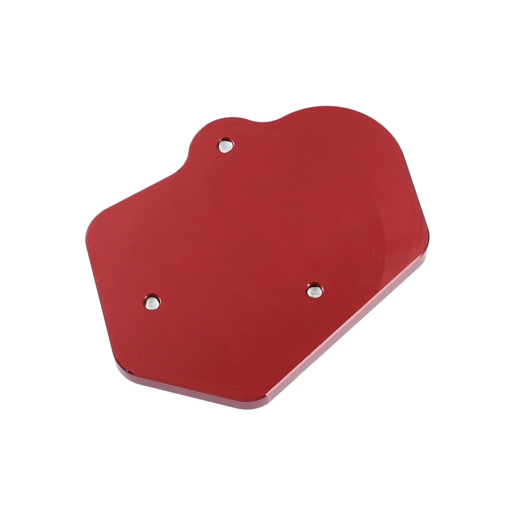 Kickstand Pad for BMW Extender Foot Side Stand Plate Red