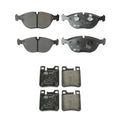 Hella Low-Met Front & Rear Disc Brake Pad Kit for Crossfire W210 E430 R170 SLK32 (2001–2007)