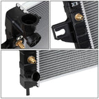 Aluminum Radiator for Jeep Grand Cherokee 4.0 (1999–2004) DPI 2262