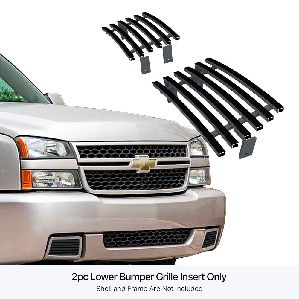 Lower Billet Grille Insert for Chevy Silverado 1500 SS (2003-2006)