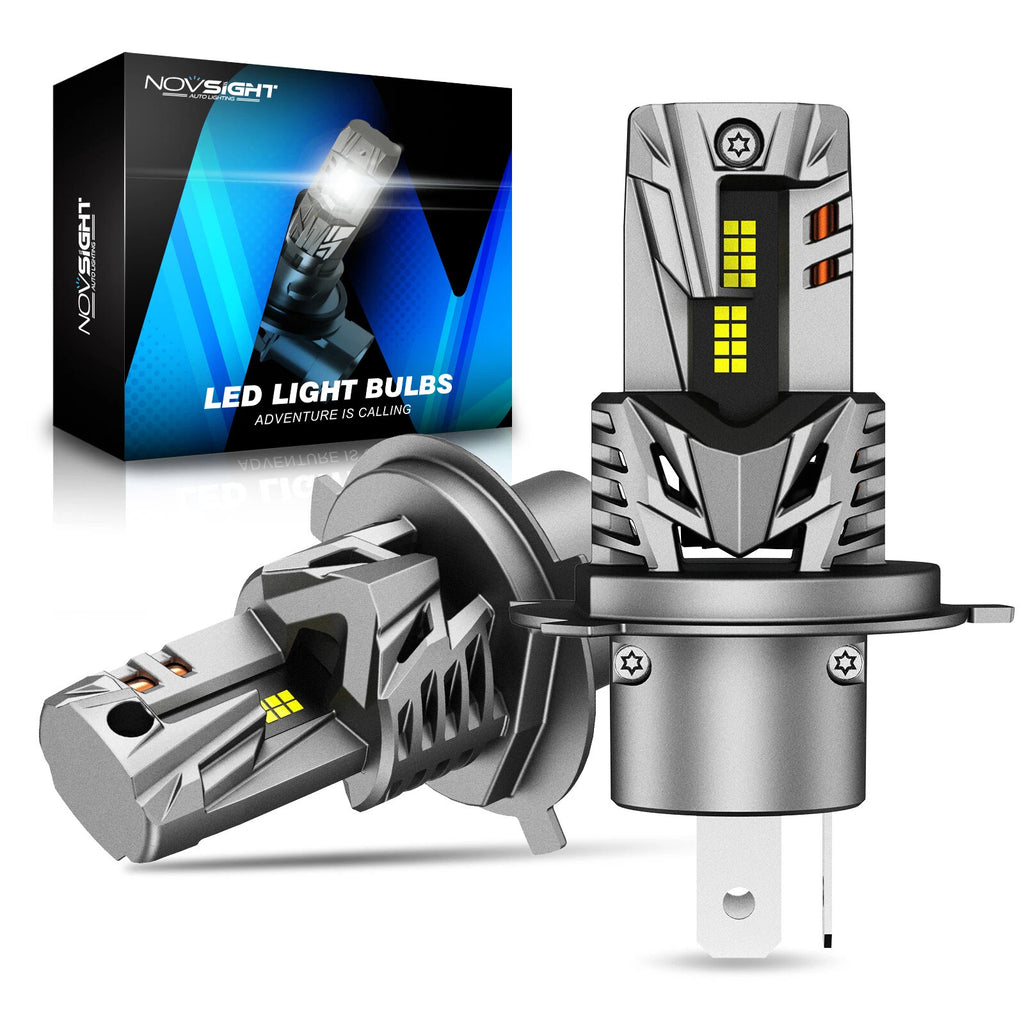 2X H4 LED Headlight Bulbs Kit 90W 20000LM for