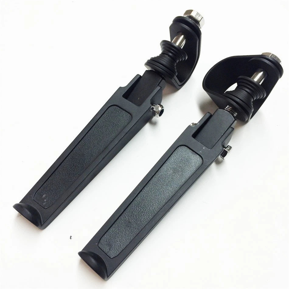 1.25" U-Clamp Footpegs for Harley Road King, Touring, Street Glide, Electra Glide