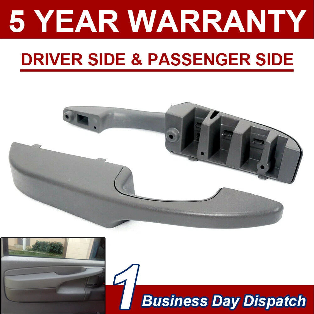 Pair Inside Door Pull Handle Armrest for Chevy Express GMC Savana (2003–2019)