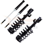 Set of 2 Complete Struts Springs & Mounts & 2 Shocks for Toyota Sienna (2005–2010)