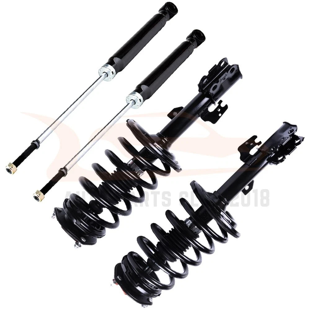 Set of 2 Complete Struts Springs & Mounts & 2 Shocks for Toyota Sienna (2005–2010)