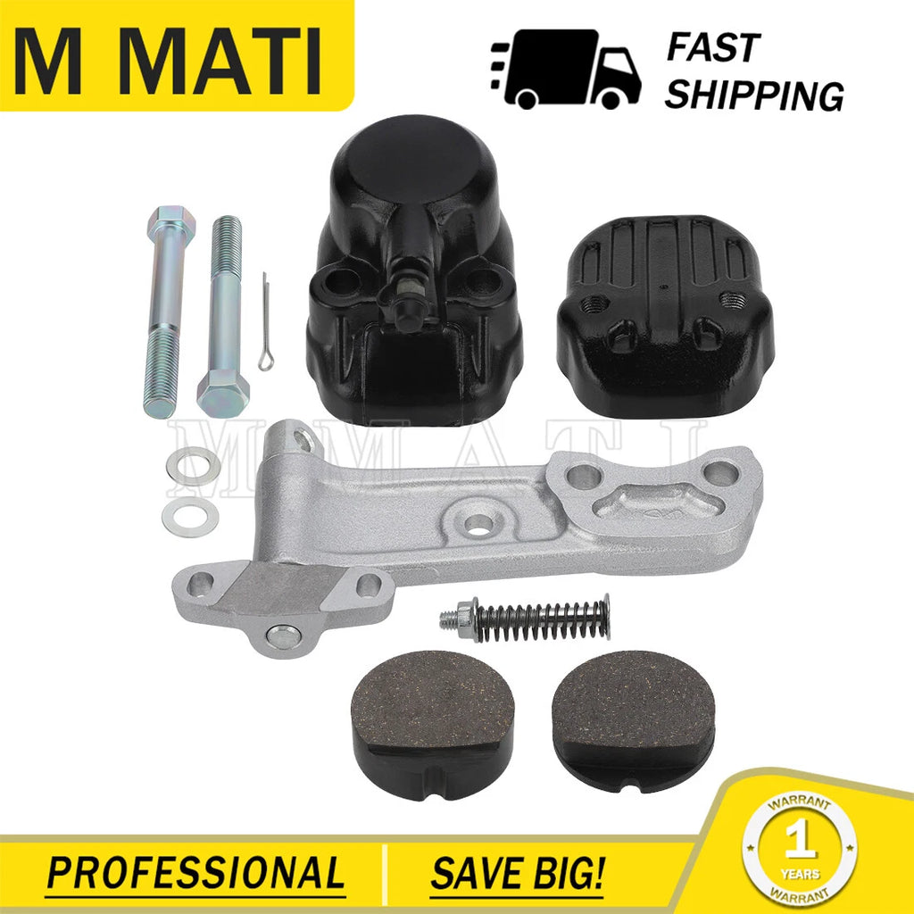 Front Brake Caliper Kit & Pads for Honda CB350 CB360 CB400F CB450 CB500 CB550 (1968–1978)