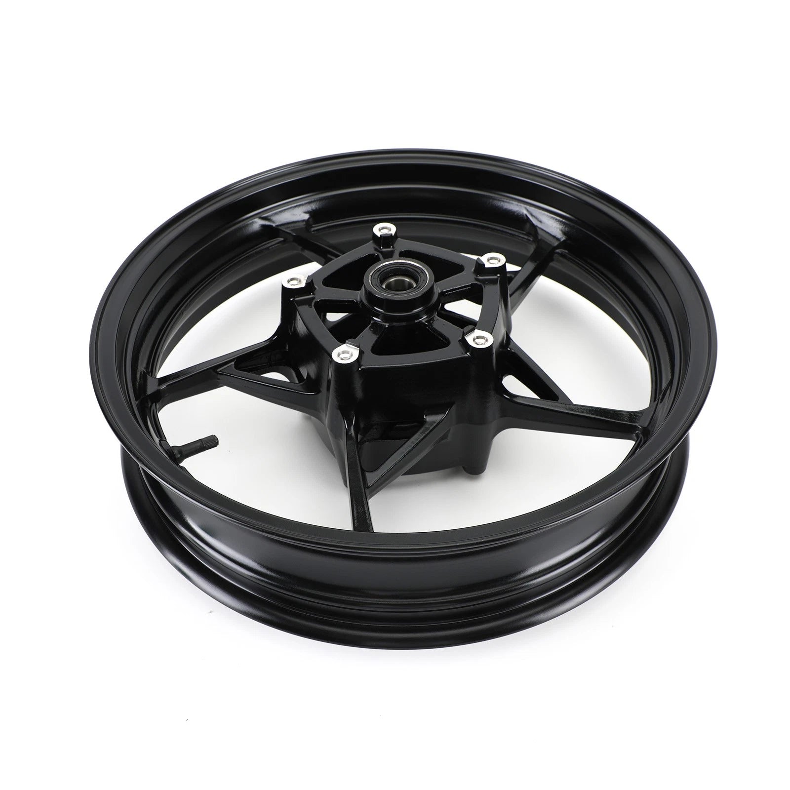 Black Front Wheel Rim for Kawasaki EX650 Ninja 650 Z650 Z900 (2017–2020)