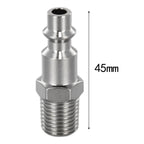 Quick Release Connector for Pneumatic Tools 1/4 Inch NPT Male Threads