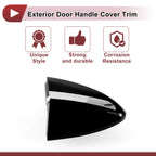 Exterior Door Handle Cover Trim for Toyota Corolla (2014–2018) Black